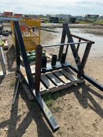 Heavy duty steel rack