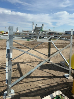 Galvanized steel tank stand