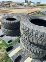 Five Goodyear Wrangler tires