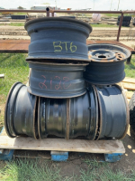 Palet of rims