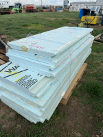Bundle of 2 inch Styrofoam sheets
