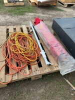 Umbrella and extension cord cords