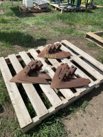 Pallet of cultivator sweeps
