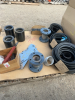 Quantity of new belting flanges grill inserts