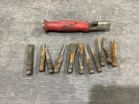 MAC TOOLS - INTERCHANGEABLE PUNCH + CHISEL SET