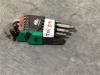 (2) SETS MAC TOOLS DRIVER KEYS - METRIC ALLEN SET + TORX SET - 3