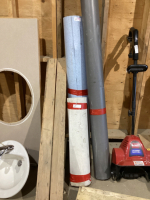 (3) ROLLS VINYL FLOORING