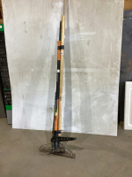 BUNDLE OF (4) YARD TOOLS - RAKES, FISKARS DANDELION WEEDER, MULTI TOOL, HAND 3-TINE CULTIVATOR