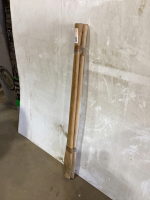 (2) AXE HANDLES. - 36" L