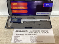 MASTERCRAFT ELECTRONIC CALIPER - METRIC/SAE