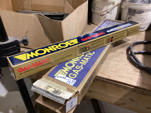 2 MUNROE GAS CHARGED STRUT REPLACEMENT CARTIDGES