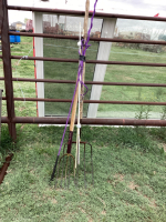 (2) FORKS, LUNGE WHIP, BACK-UP MARKERS