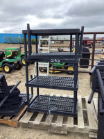 PALLET W/ PLASTIC SHELF - 5 LEVELS
