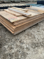 Pallet of half inch plywood