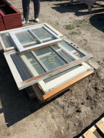 Pallet of storm windows