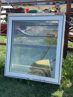 Two thermal pain crank out windows