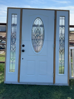 Front entry door assembly