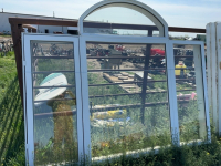 Dormer window with one crank window