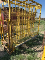 Rolling cart with shelves