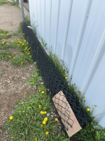 New role of black mesh chain-link