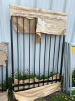 6 foot metal garden gate