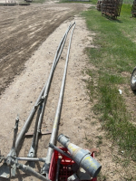 Three lengths of 2 inch irrigation pipe