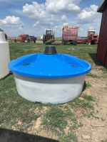 Four wheel poly lick tank