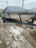 1997 Four winns motor boat and trailer