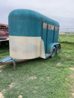 12' Bumper Pull stock trailer