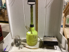 EZEE PUMP, SMALL HEATER, JAR OF FASTENERS