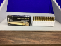 BOX W/ (20) LIVE ROUNDS OF SELLIER & BELLOT. 45/70CAL.