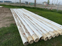 8 inch Gated pipe ( 12 ) bidding per piece x 12