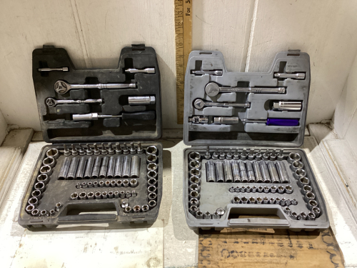 2 MASTERCRAFT SOCKET SETS