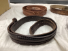 (5) LEATHER & BONDED LEATHER BELTS - 2