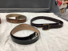 (5) LEATHER & BONDED LEATHER BELTS - 3