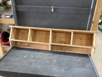 WOOD SHELF