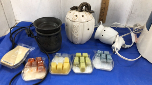 (2)BOXES - SMALL HUMIDIFYER, SCENTSY BURNERS