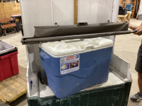 COLEMAN ROLLING COOLER AND AUTO CARGO SHADE