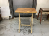 WOOD FOLDING TV TRAY