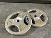 2 X 25LB WEIGHTS