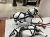 HAND CRAFTED WOOD HORSES W/ SLEIGH & WAGON - 5