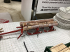 HAND CRAFTED WOOD HORSES W/ SLEIGH & WAGON - 6