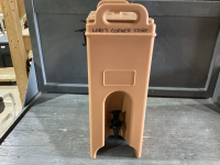 LARGE COFFEE CARAFE WITH SEALED LID, VENTED & SPIGET