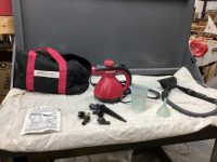 "SCUNCI" STEAMER IN STORAGE BAG