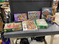 BOX OF PUZZLES