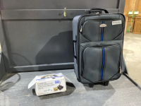 SMALL SUITCASE + CHAMBERLAIN WIRELESS MOTION ALERT