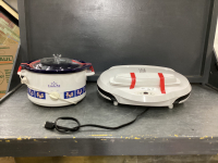 RIVAL CROCK POT & LEAN MEAN GRILLING MACHINE