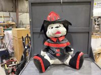 LARGE FIRE DEPARTMENT DALMATION STUFFY