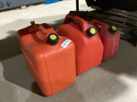 SHELF #15 - 3 JERRY CANS