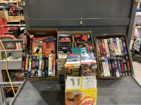 (4) BOXES OF VHS MOVIES